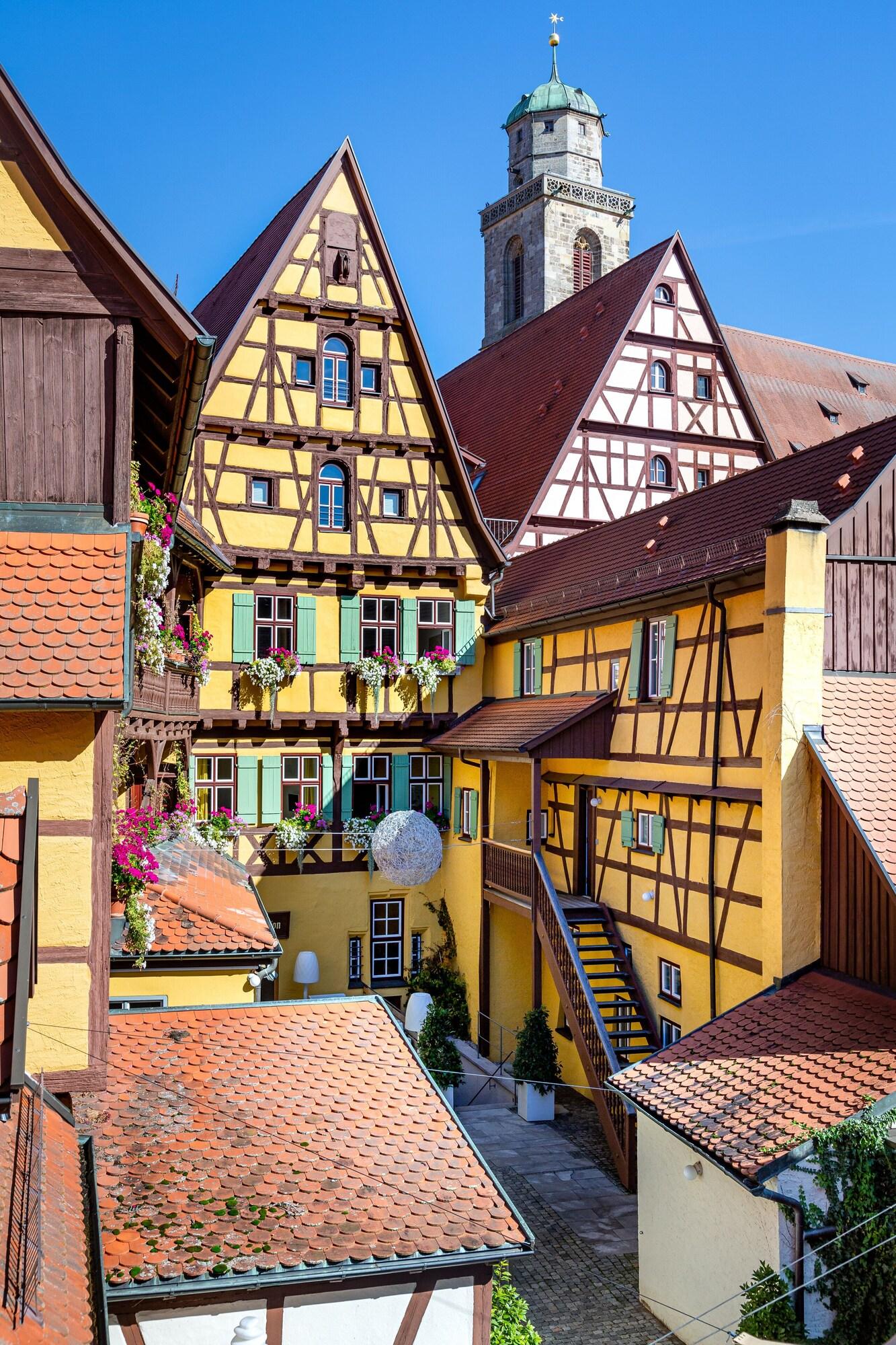 hezelhof hotel Dinkelsbühl Buitenkant foto