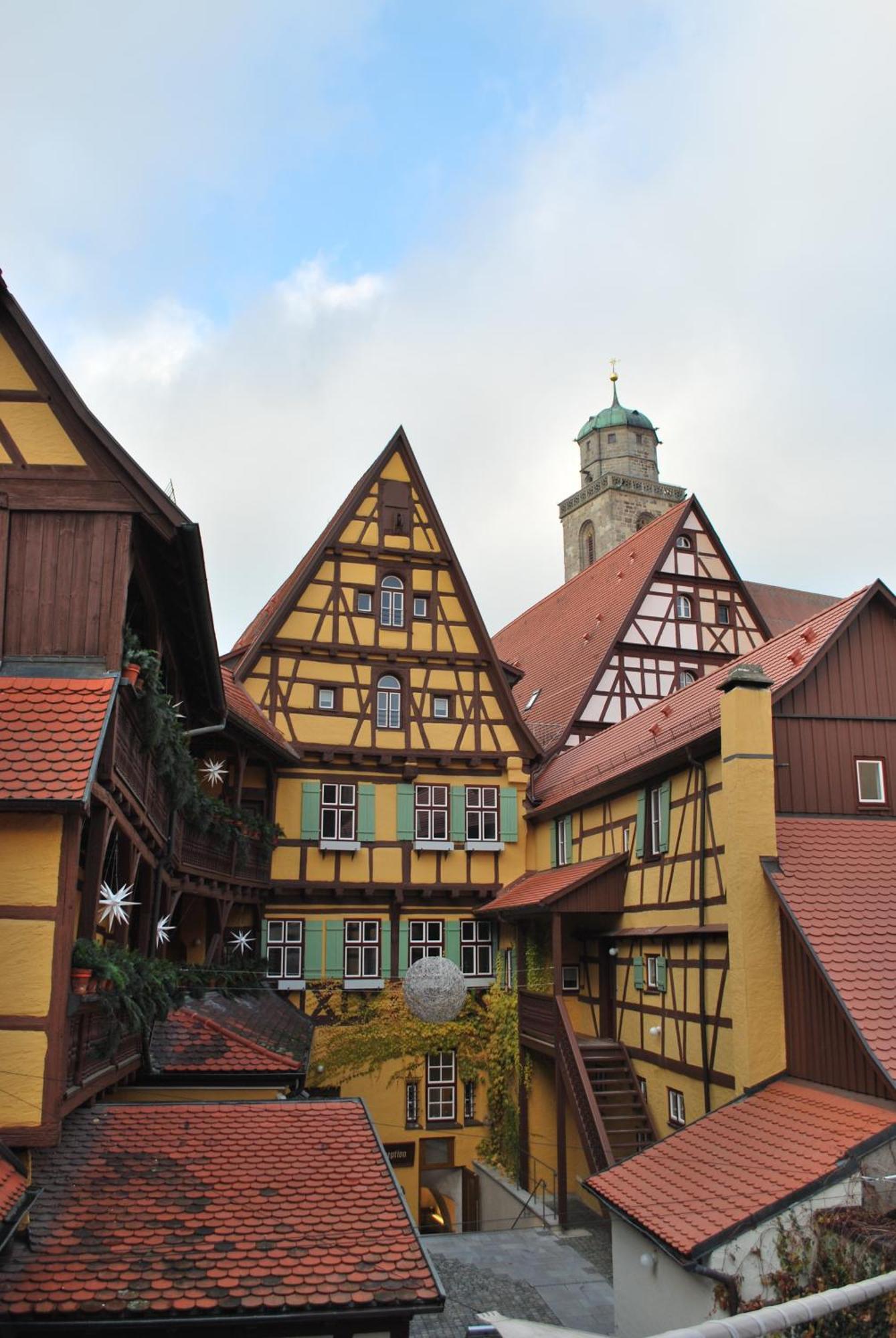 hezelhof hotel Dinkelsbühl Buitenkant foto