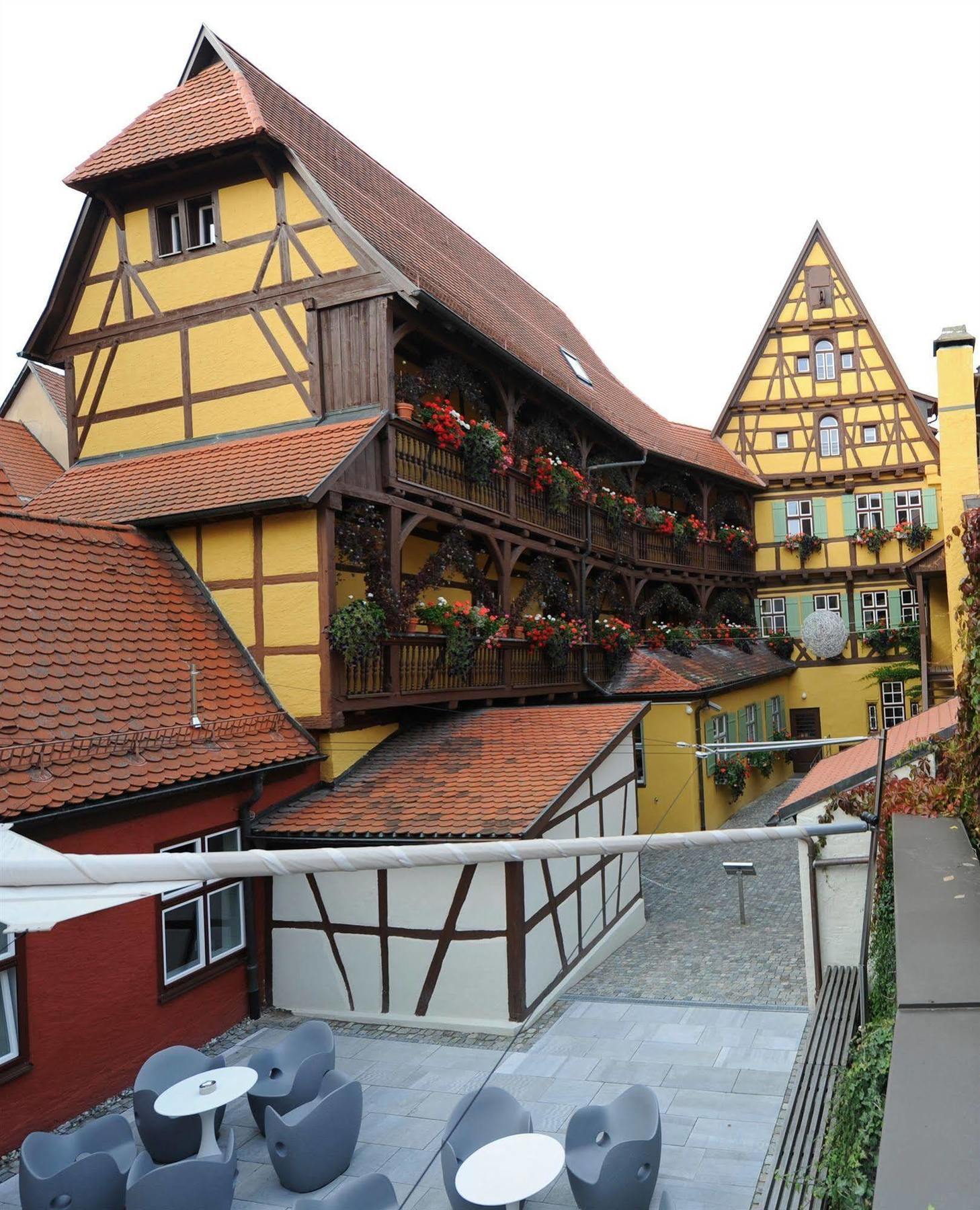 hezelhof hotel Dinkelsbühl Buitenkant foto